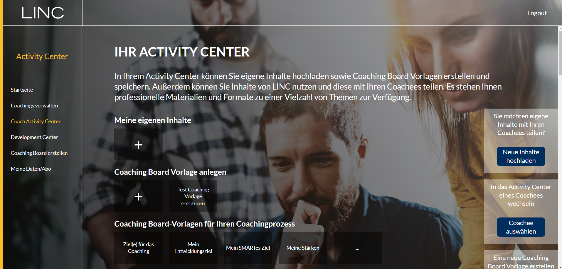 Activity Center_COACHING BOARD